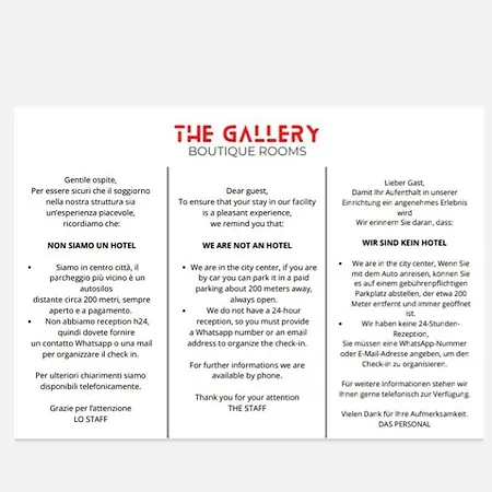 The Gallery Boutique 게스트하우스 트리에스테